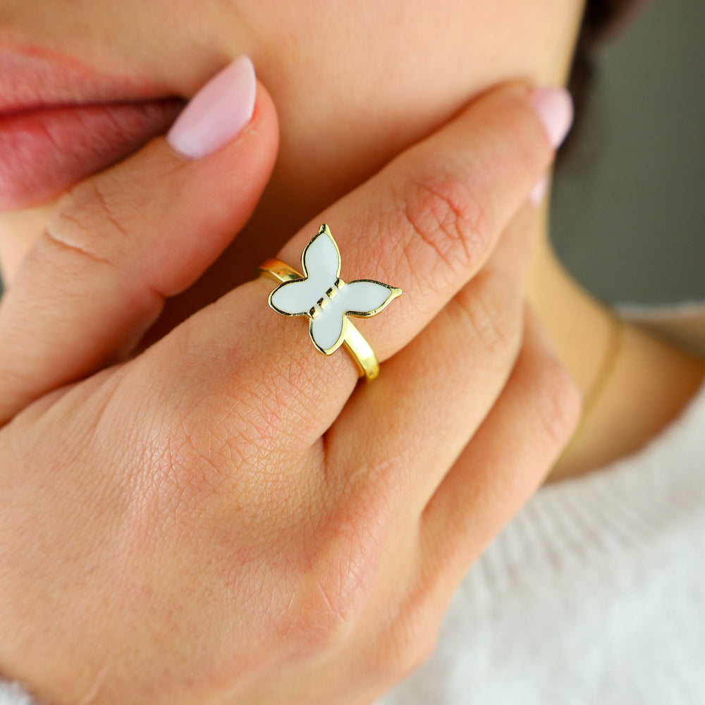 Simple Butterfly – Fidget ring