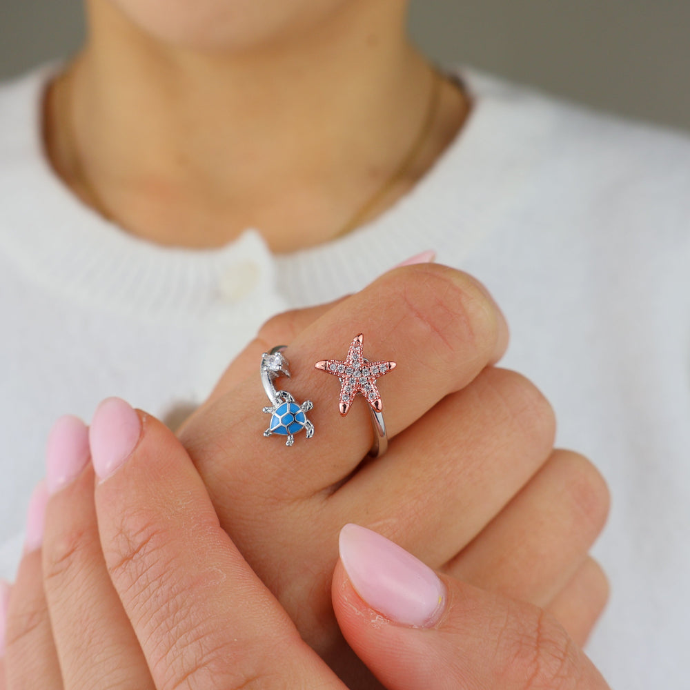 Ocean – Fidget ring