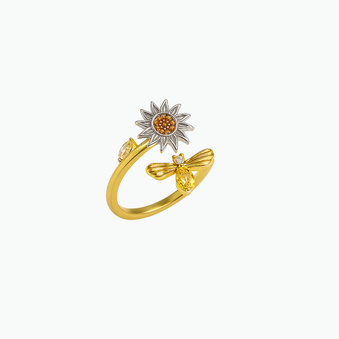 Bee & Bloom – Fidget ring