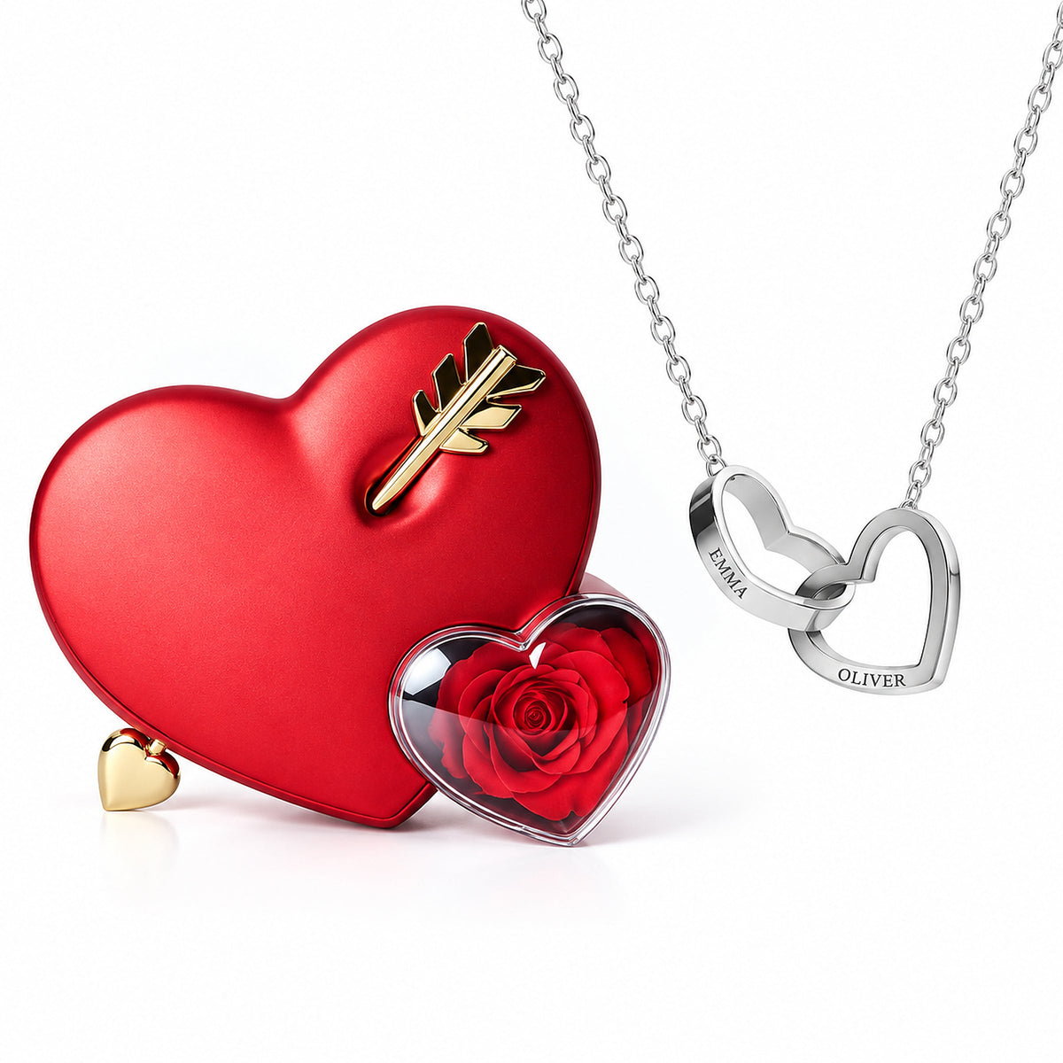 Eternal Love – Red / Silver
