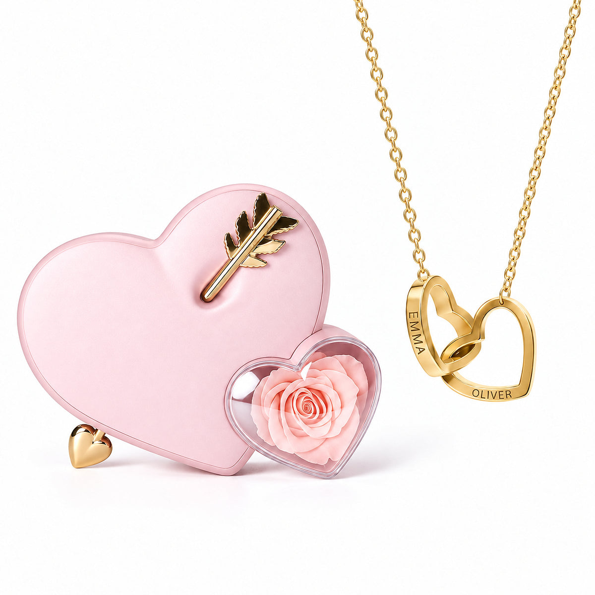 Eternal Love – Light pink / Gold