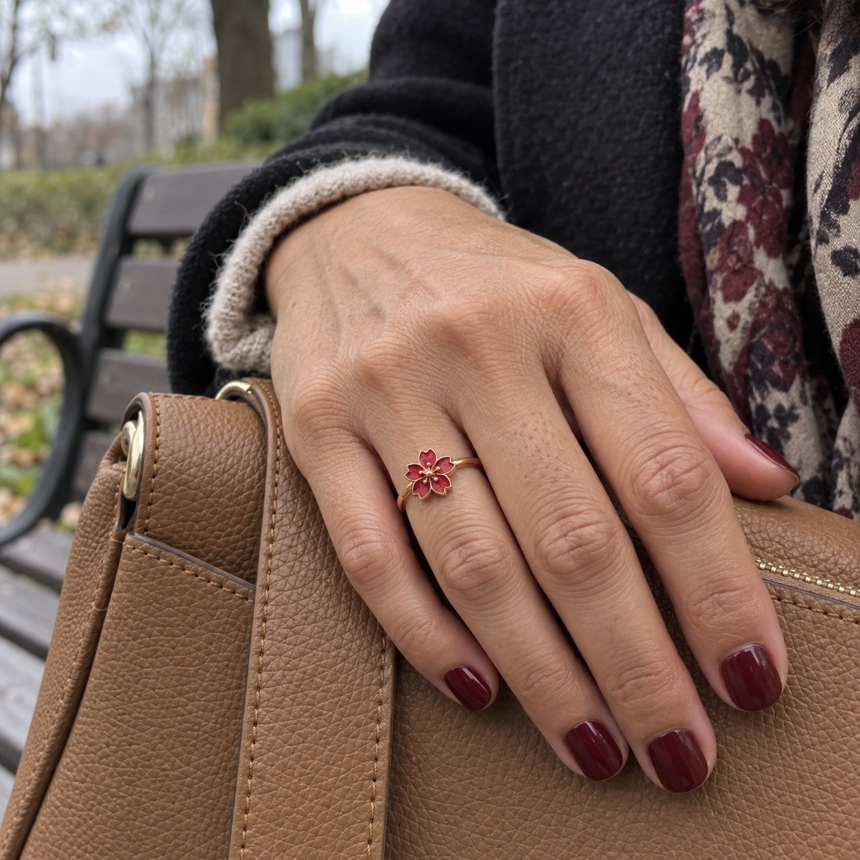 Blossom worn every day – image 4